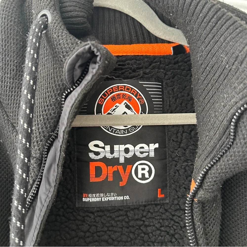 SUPERDRY‎ Black Hooded Jacket, So Warm
